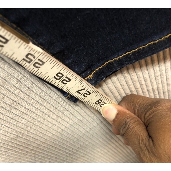 No Boundaries Junior Womens Jeggings Size 13 Dark Wash Super High Rise - Picture 11 of 16